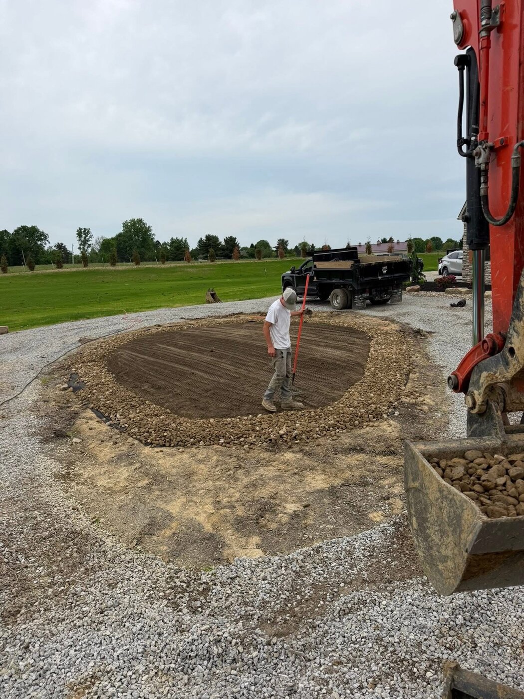 Excavation & Gravel Base