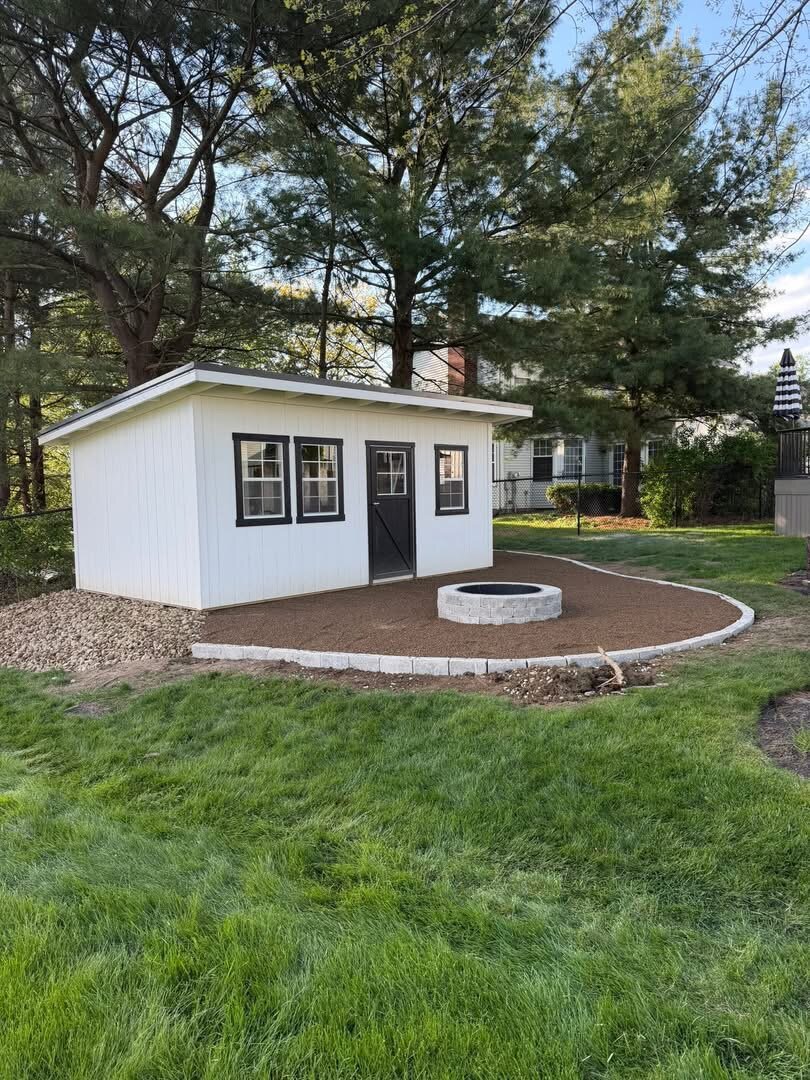 Shed Surround Landscaping