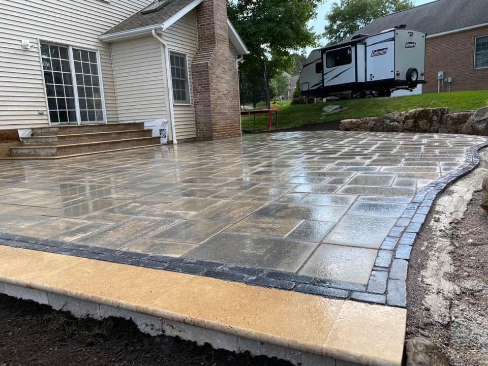 Stamped Concrete Patio