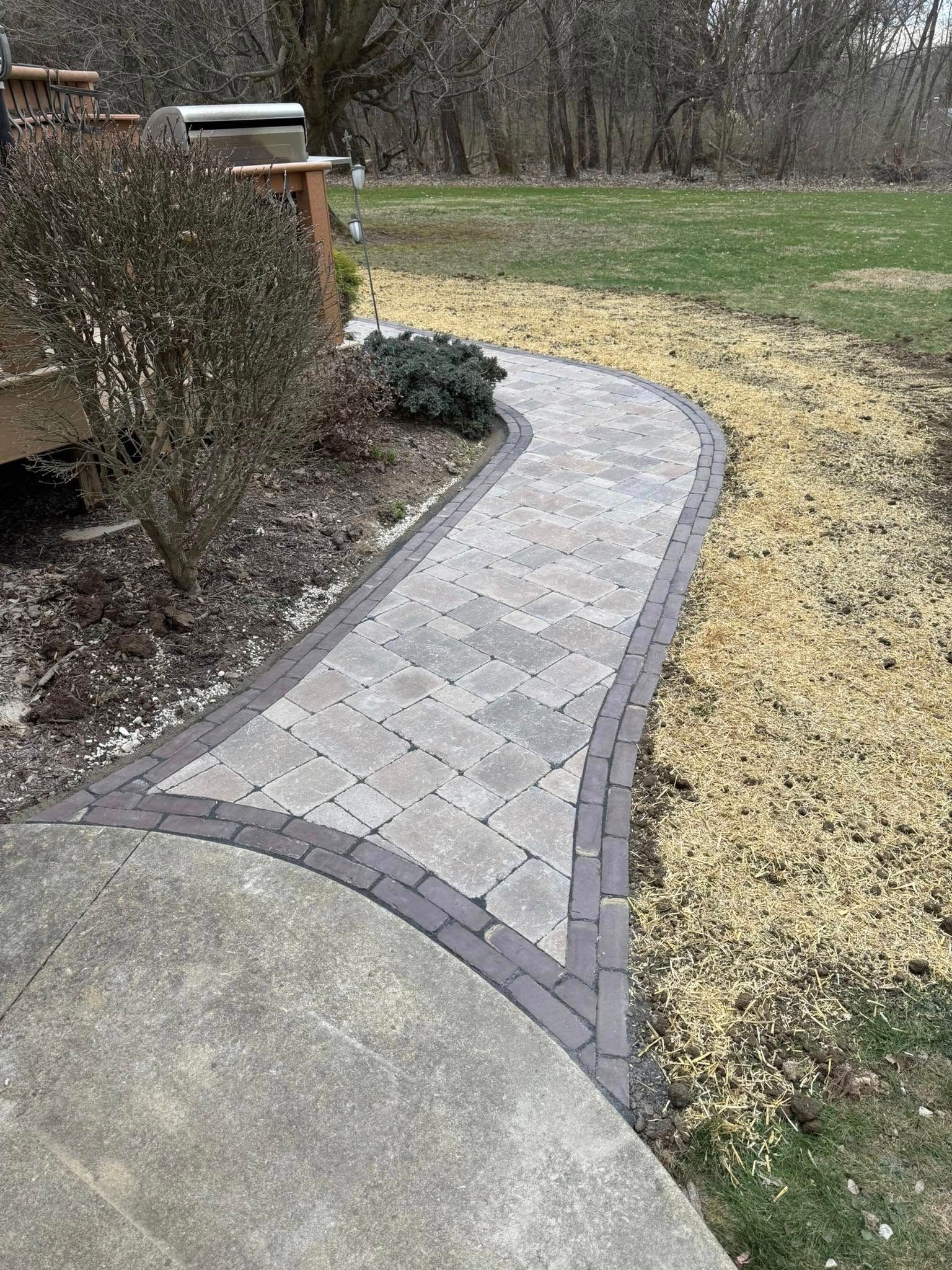 Custom Paver Path