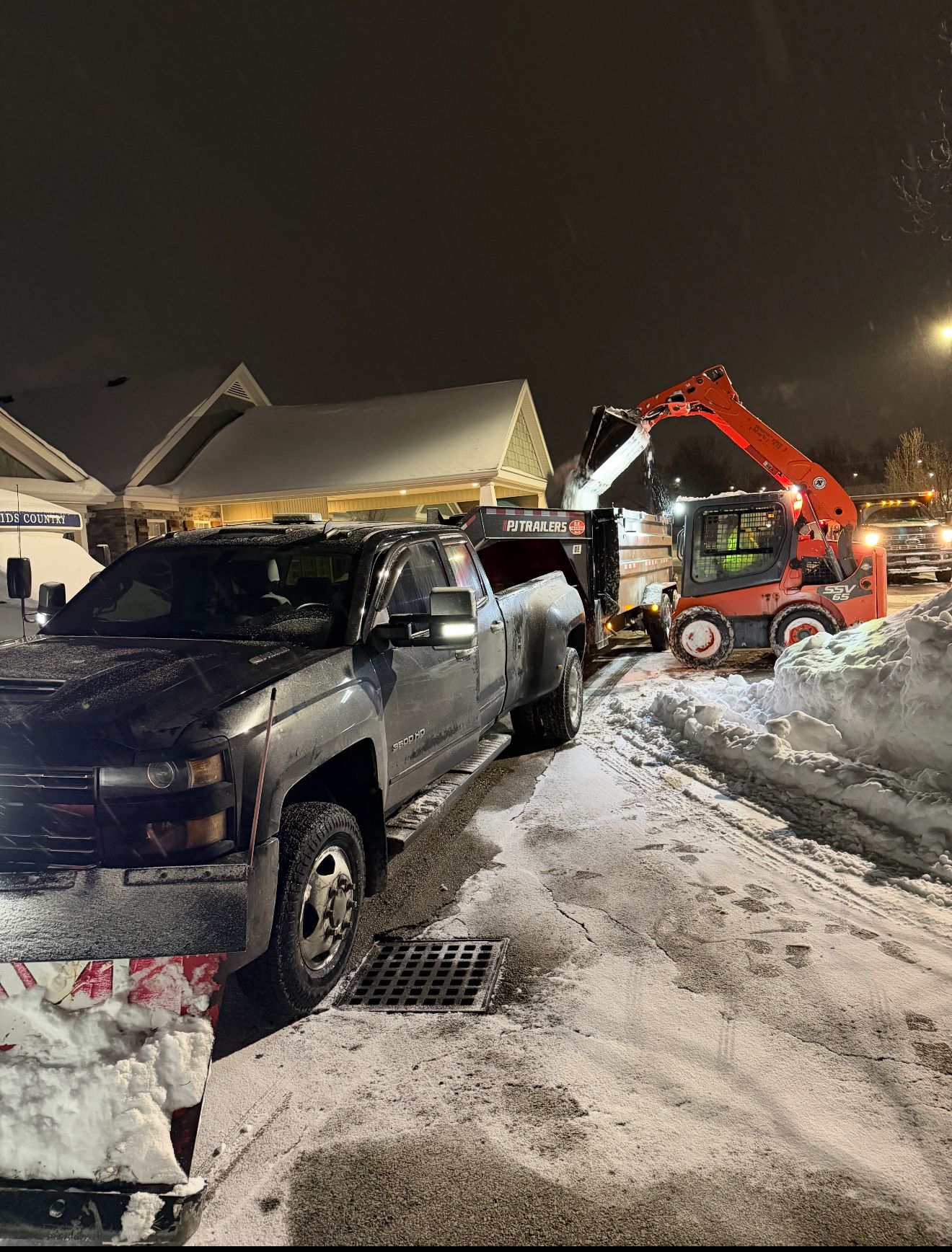 Commercial Snow Plowing project 1